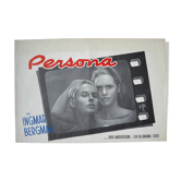 Original movie poster of Ingmar Bergman's Persona