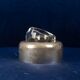 Joe Colombo Biglia Crystal and Metal Ashtray for Arnolfo di Cambio Italy 1970