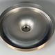 1960s 1970s Disc Wall Lamp by Teka Germany Space Age Design Aluminum Metal