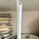 Vase, soliflore en opaline blanche