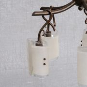 Murano glass mid-century italian chandelier