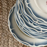 8 flat plates digoin sarreguemines