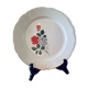 Round dish Luneville Menton collection