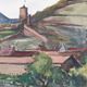 André Duculty (1912-1990) Watercolor on paper "Kaysersberg (Alsace)" Signed lower right