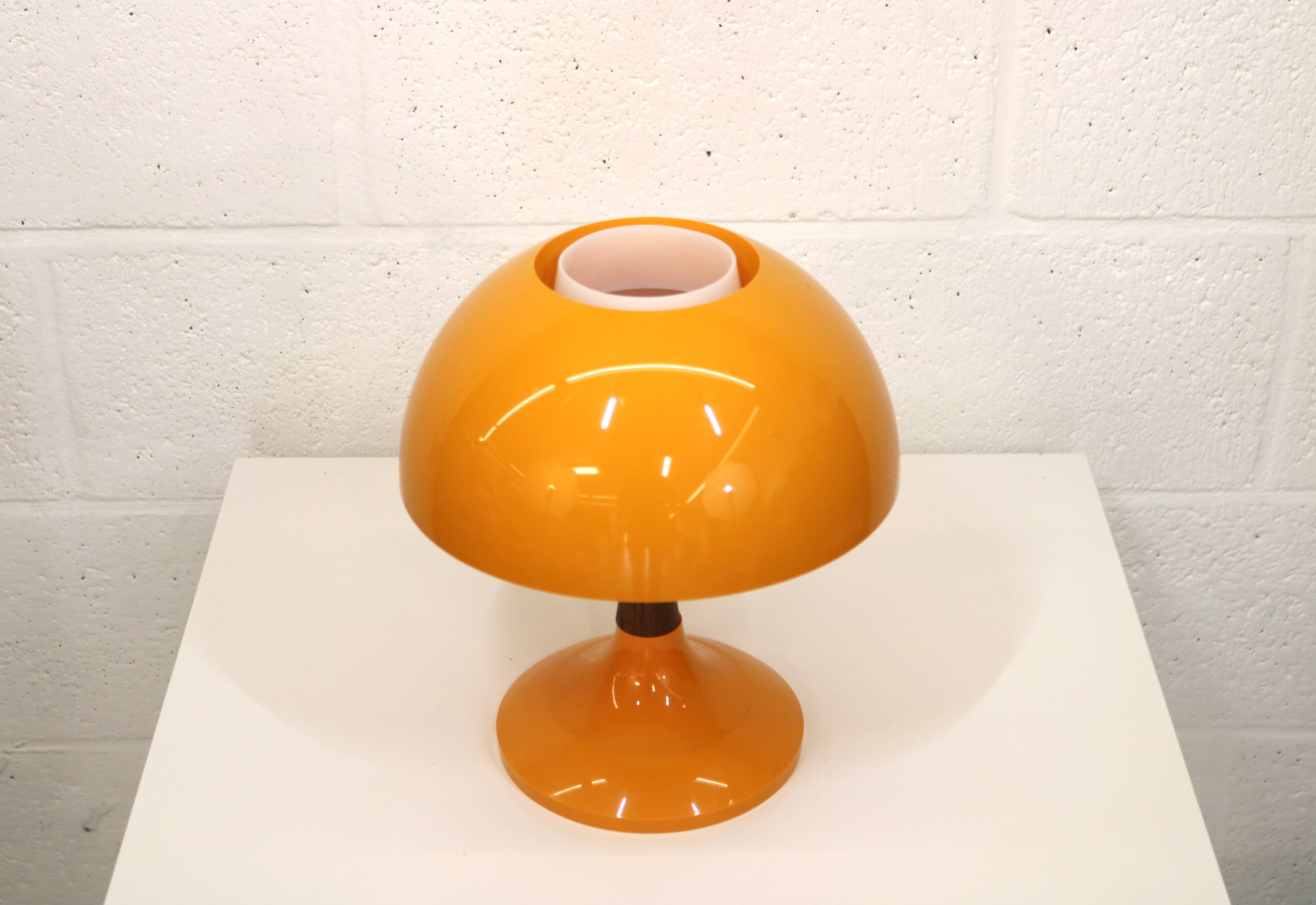 Space age table lamp by Bent Karlby for Ask Belysning, Denmark 70s