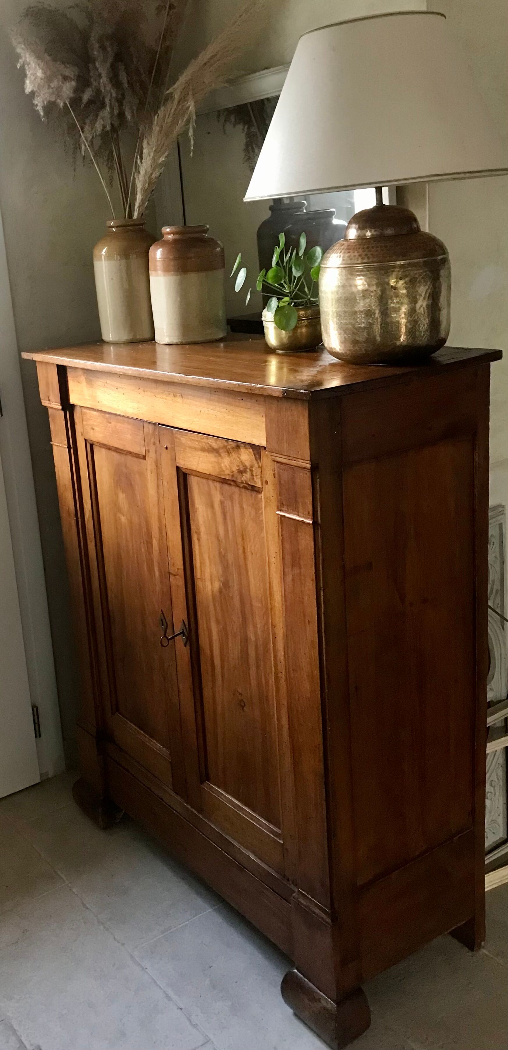 Nineteenth walnut directoire buffet