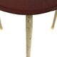 set of 2 metal stools, Sweden, 1950