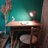 Vintage rattan desk