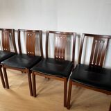 4 chairs by Jacques Hauville