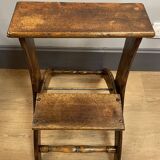 Small folding step stool from the 19th century