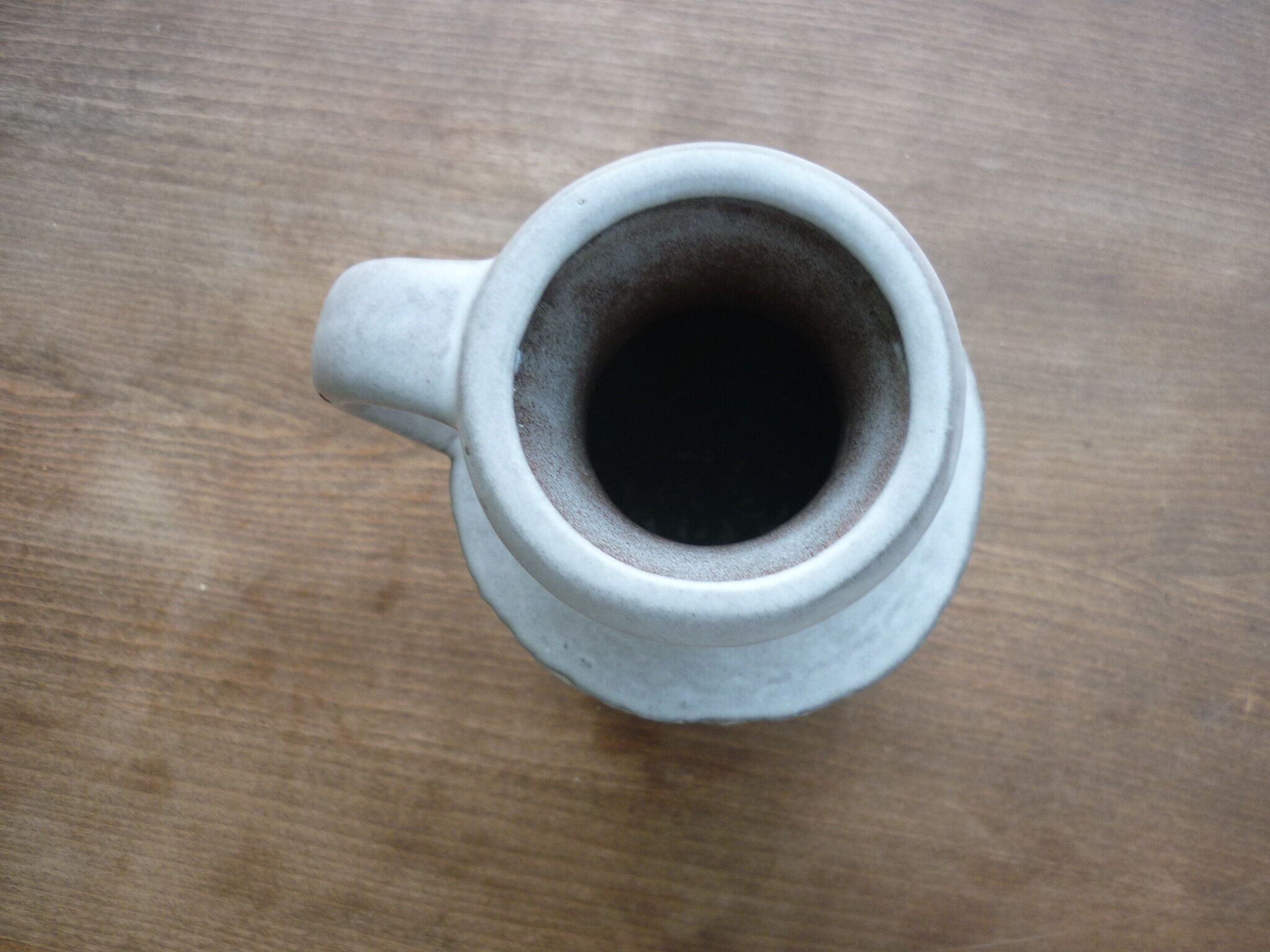 Pitcher in white ceramic WG vintage