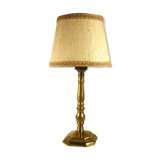 Golden brass lamp