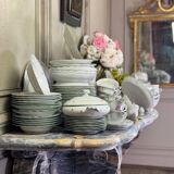 Large porcelain service, Tertia model, Herend, early 20th century, approximately 200 pieces