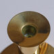 Solid brass candlestick by Sigurd Persson Sweden around 1960
