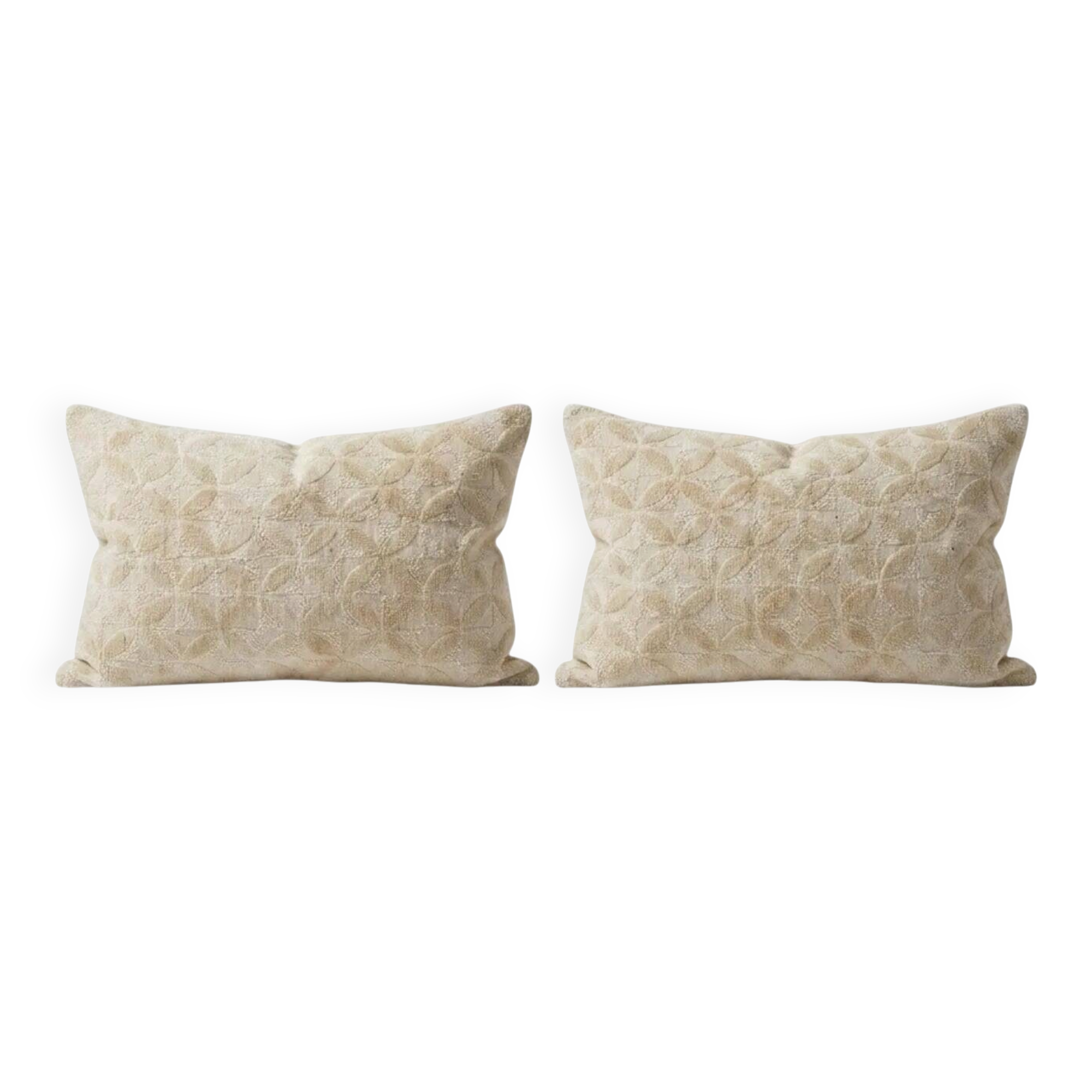 Set of 2 vintage kilim cushion covers 41x61 cm