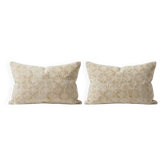 Set of 2 vintage kilim cushion covers 41x61 cm