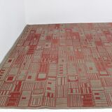 Carpet mid-century modernist geometric 350x250cm