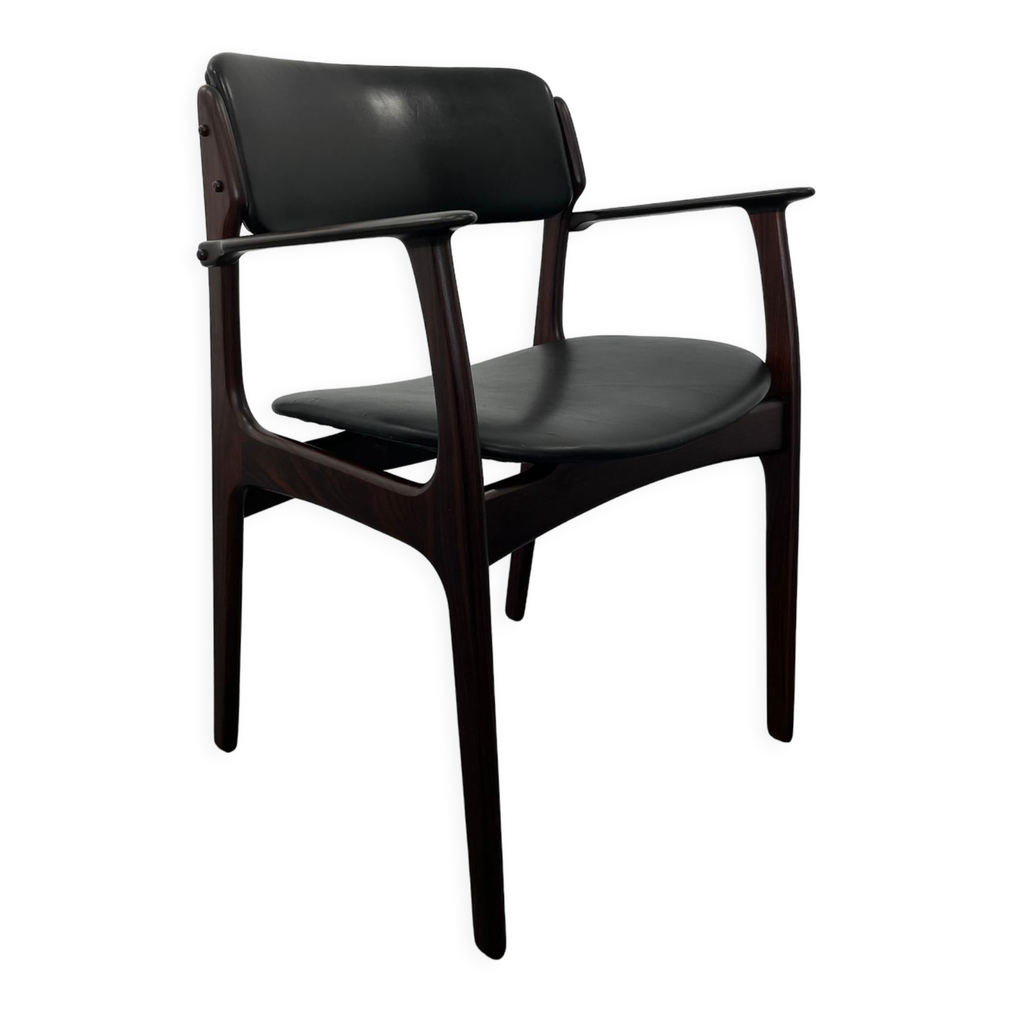 Rosewood Armchair by Erik Buch 1960s
