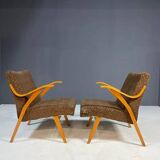 Paire de fauteuils Jitona Soběslav, Tchécoslovaquie, 1970