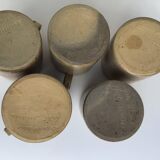 5 Handmade Aus stoneware mugs