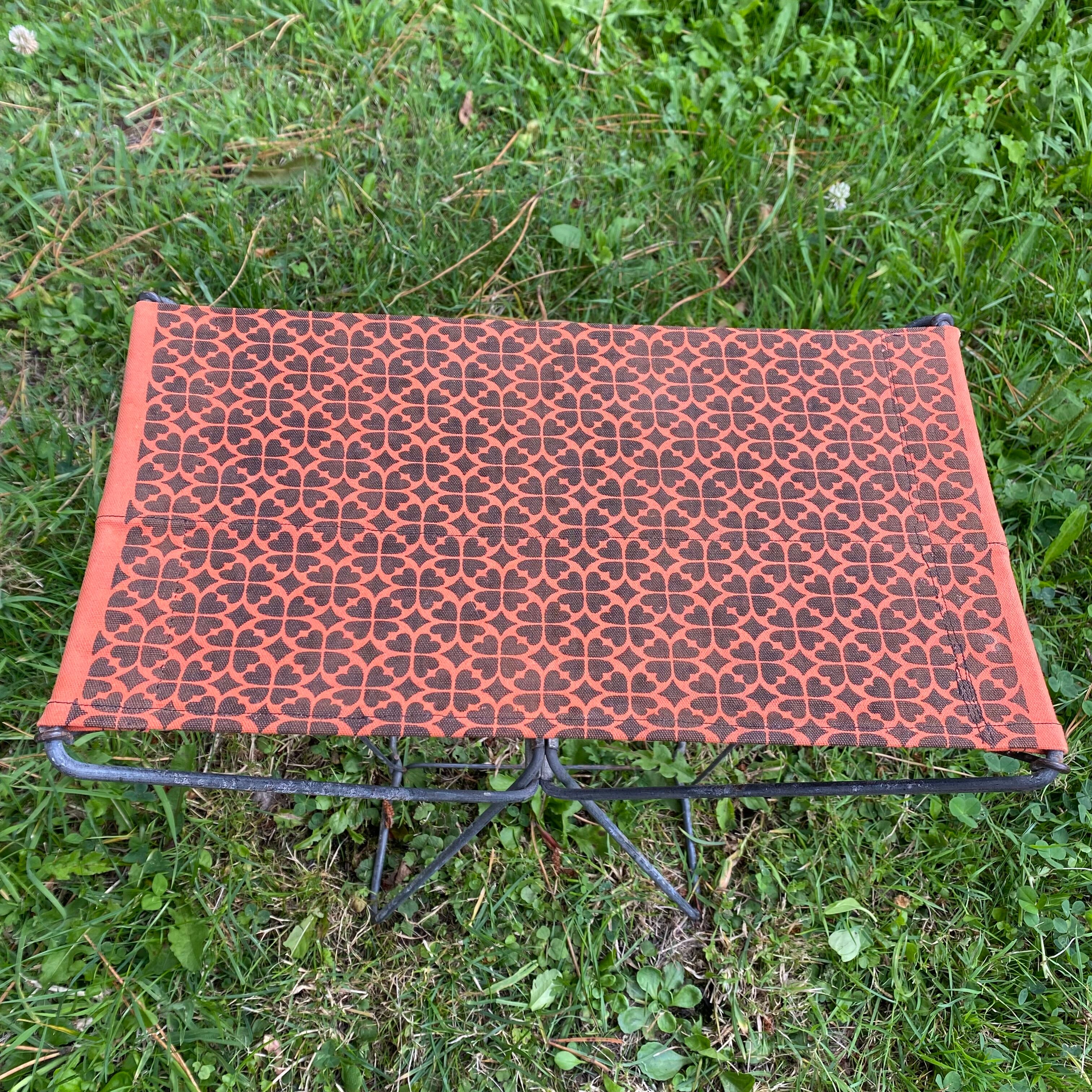 Vintage folding stool