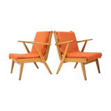 1960s Pair of Armchairs, Czechoslovakia