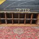 Wooden locker / storage bench