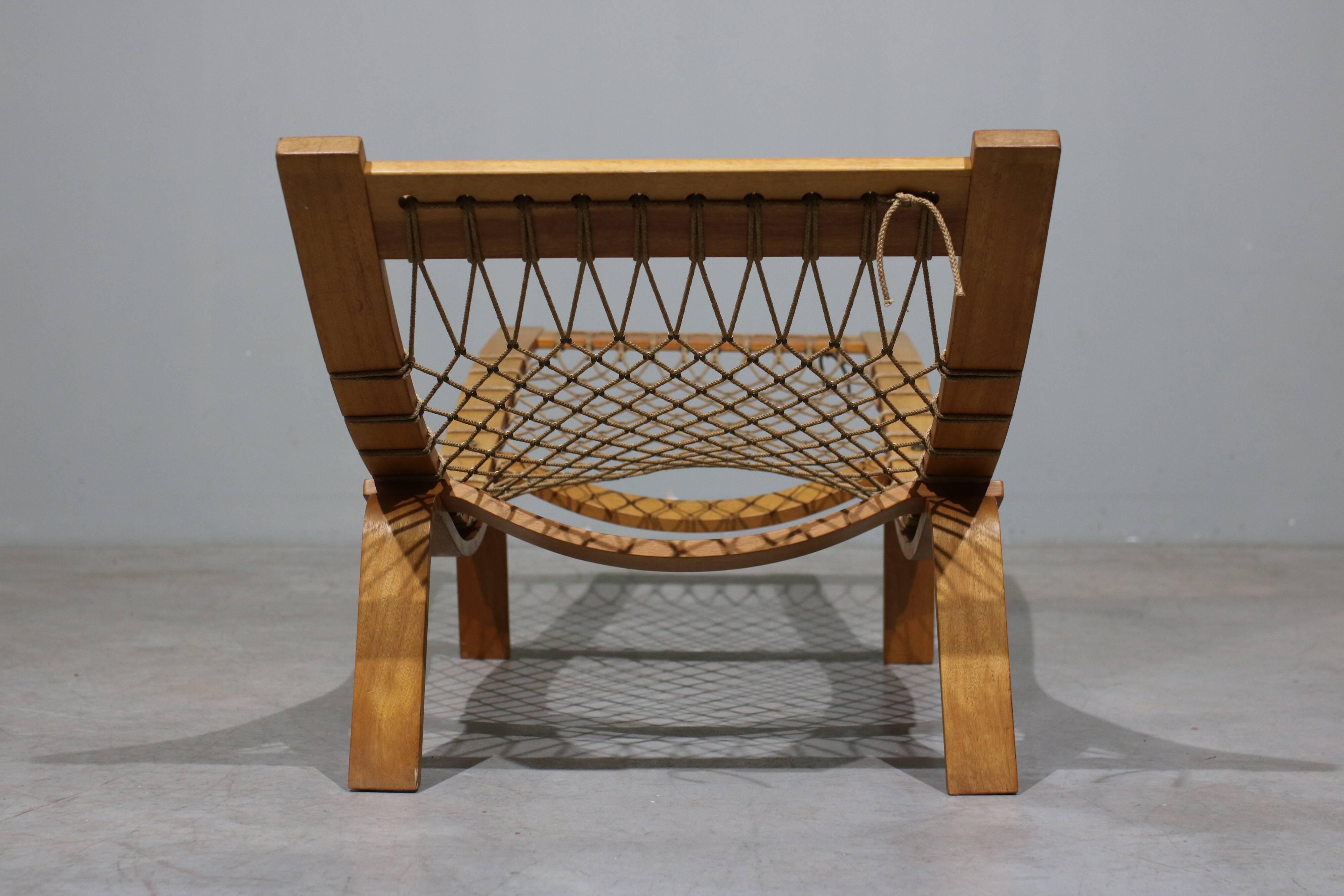 GE2 "Hammock Chair" by Hans Wegner for Getama, 1960s