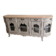 buffet enfilade ancien au style Louis XV