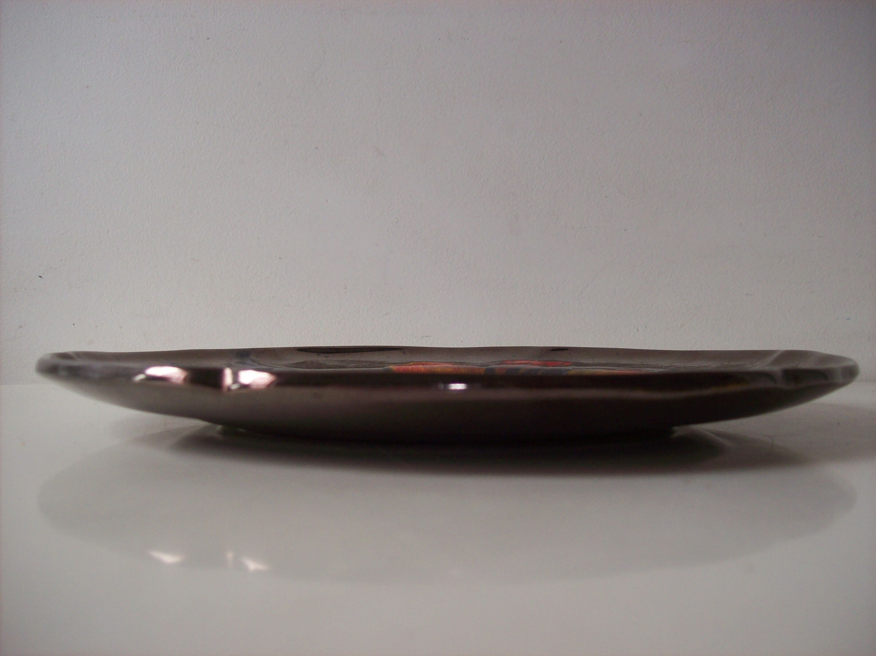 Vintage ceramic plate of ricard workshops