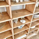 Vintage industrial workshop shelf