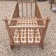Large period cradle on wheels / Baker's cart, circa 1930-50