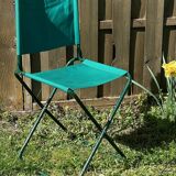 Vintage camping folding chair
