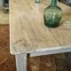 Raw solid oak and chestnut farmhouse table 244cm