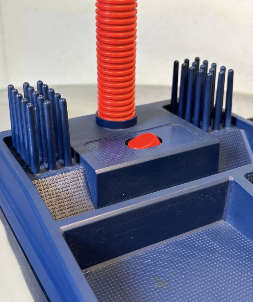 Memphis vintage desk organiser lamp I 1980s