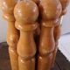 Former wooden bowling game