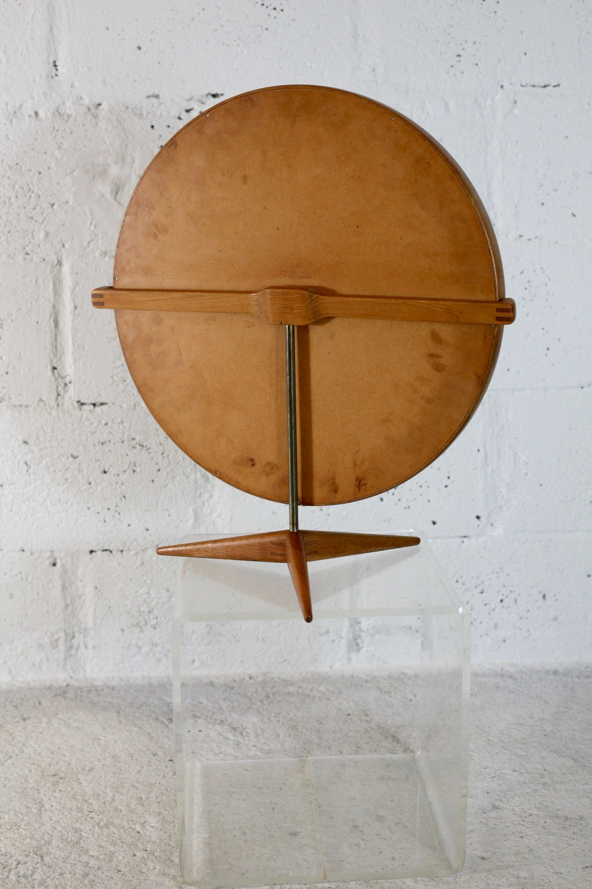 Mirror by Uno and Osten Kristiansson edition Luxus Sweden circa 1960 49x52cm