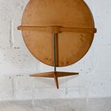 Mirror by Uno and Osten Kristiansson edition Luxus Sweden circa 1960 49x52cm