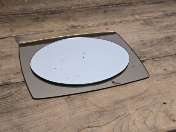 Miroir en verre blanc et verre fumé Italie