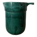 Glacier ceramic pitcher