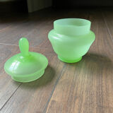 Vintage glass candy box