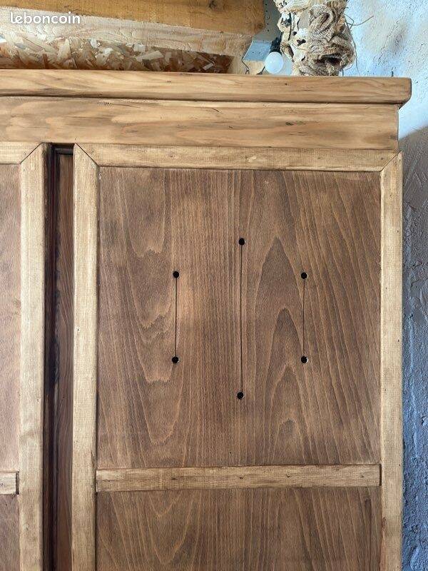 Antique pine wardrobe