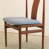 Set van 4 Henning Sørensen voor Danex eetkamerstoelen 'Vordingborg'