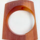 Translucent amber resin vase – Jacqueline Guénot, Full Moon® Paris