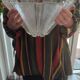 Large vintage salad bowl XXL Walther Glas