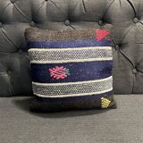 Dark Handmade Pillow