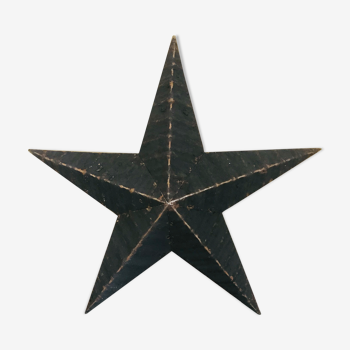 Authentic amish star USA black 56 cm