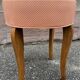 antique Scandinavian ottoman stool 1950