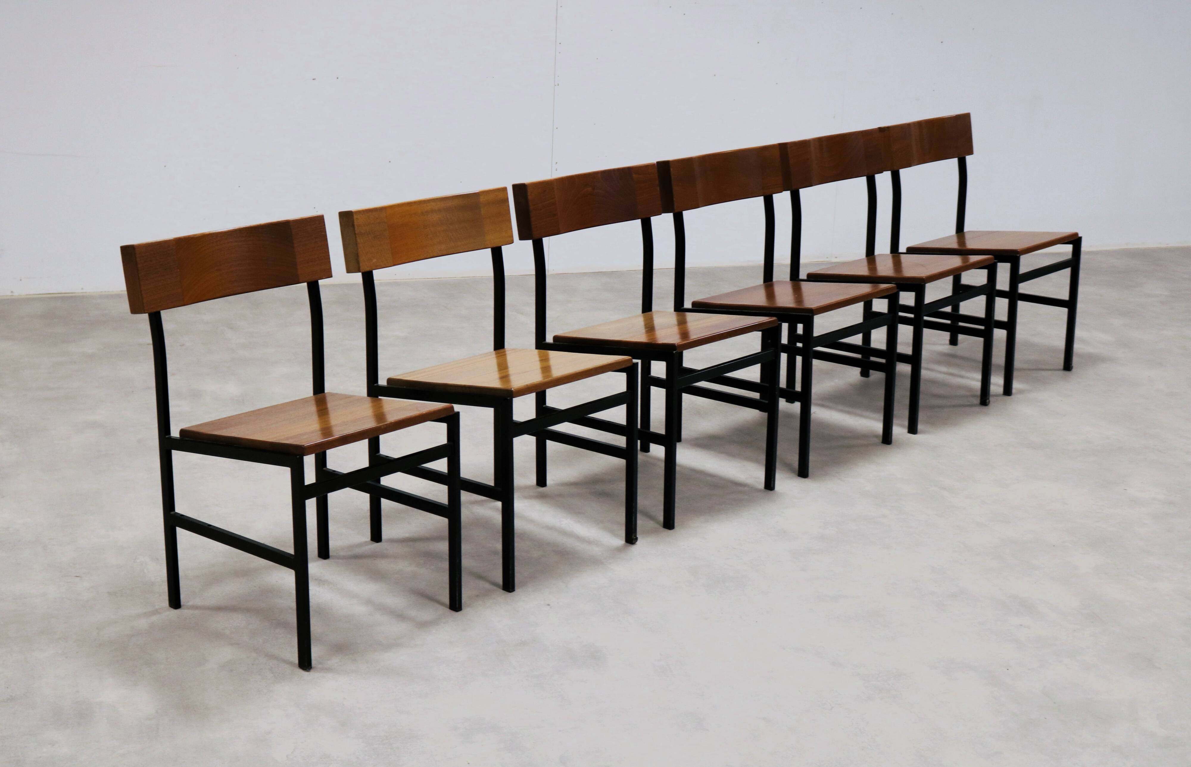 Vintage dining chairs | chairs | 1960s | industrial