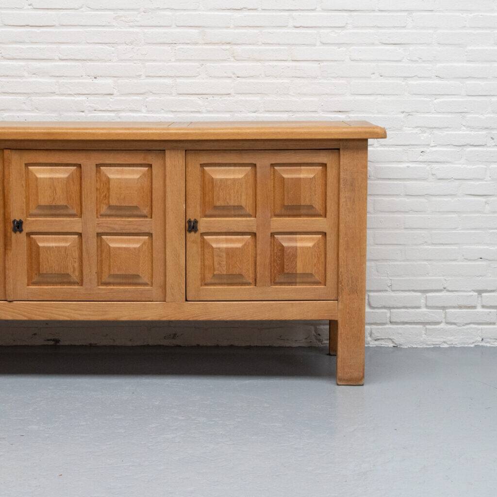 Brutalist French sideboard 1970s